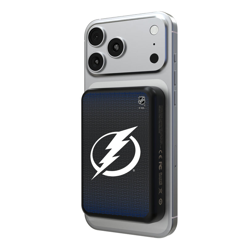 Tampa Bay Lightning Linen Wireless Mag Power Bank