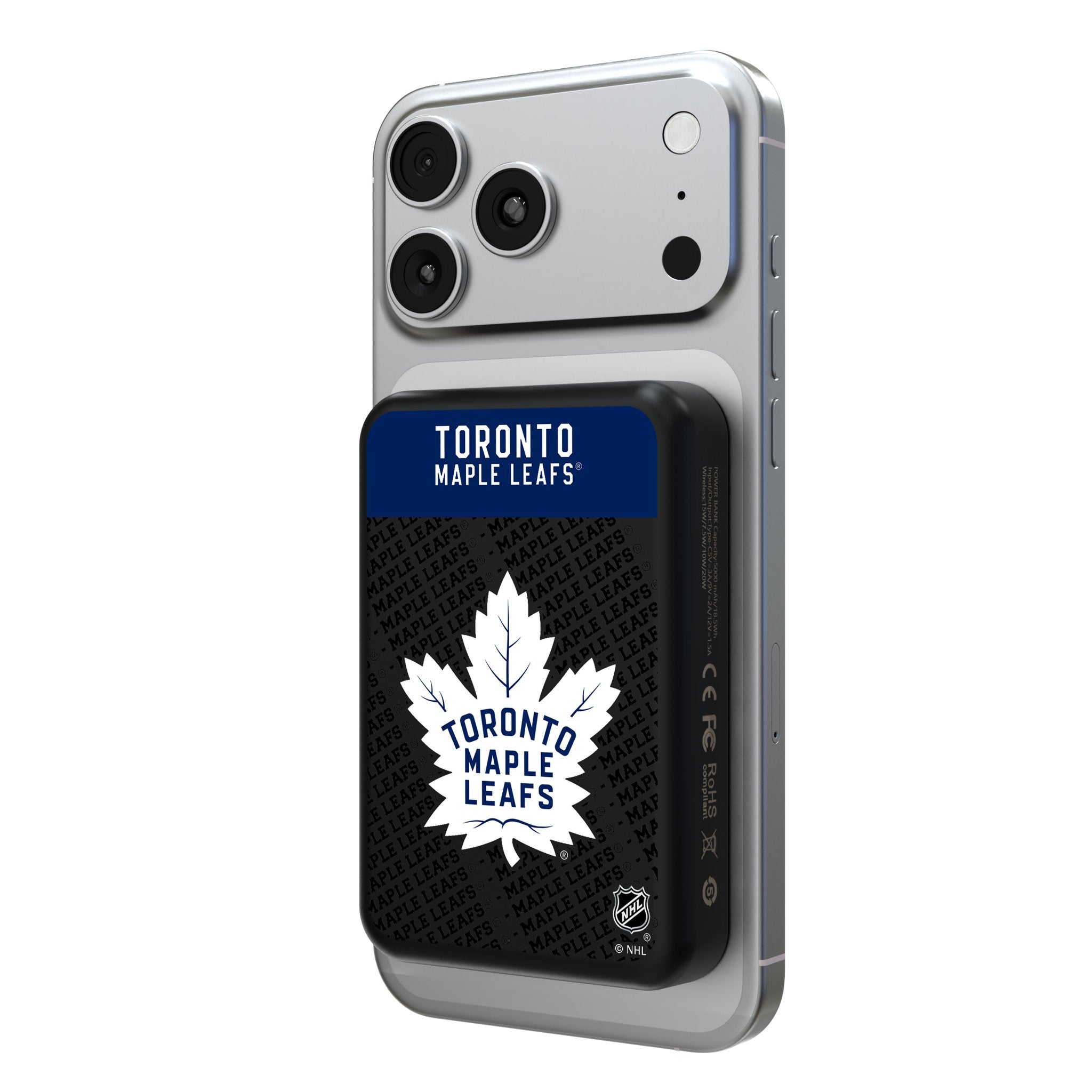 Toronto Maple Leafs Endzone Plus Wireless Mag Power Bank