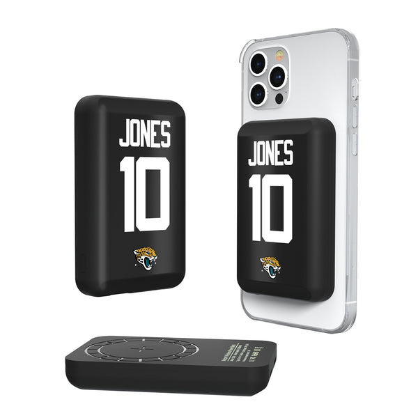 Mac Jones Jacksonville Jaguars 10 Ready Wireless Mag Power Bank