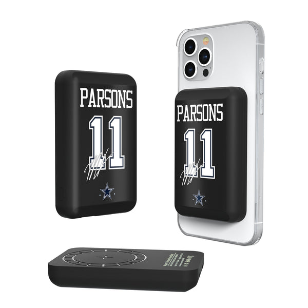Micah Parsons Dallas Cowboys 11 Ready Wireless Mag Power Bank