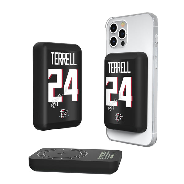 A.J. Terrell Atlanta Falcons 24 Ready Wireless Mag Power Bank