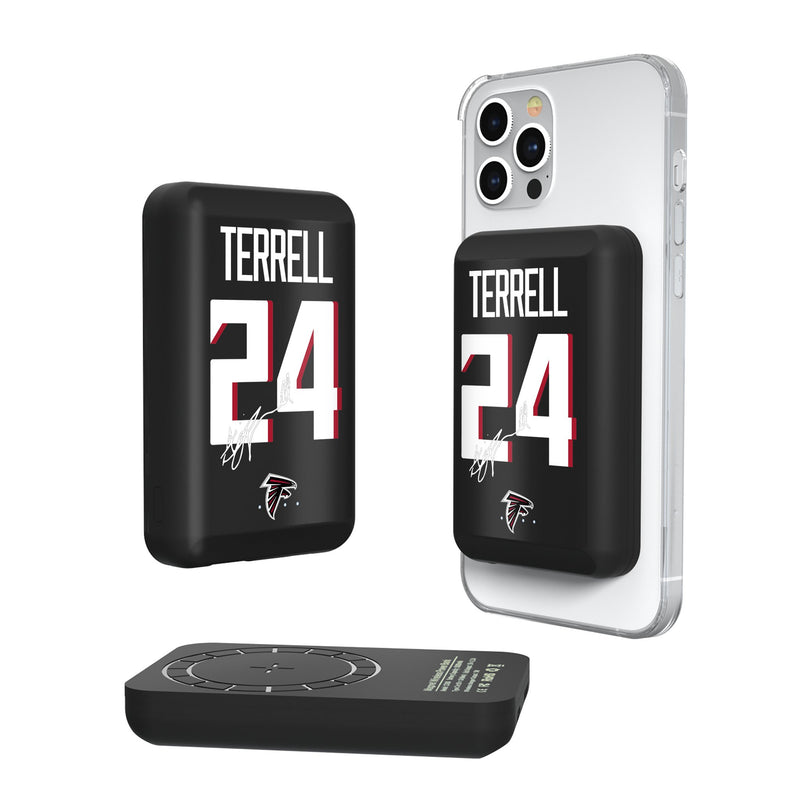 A.J. Terrell Atlanta Falcons 24 Ready Wireless Mag Power Bank