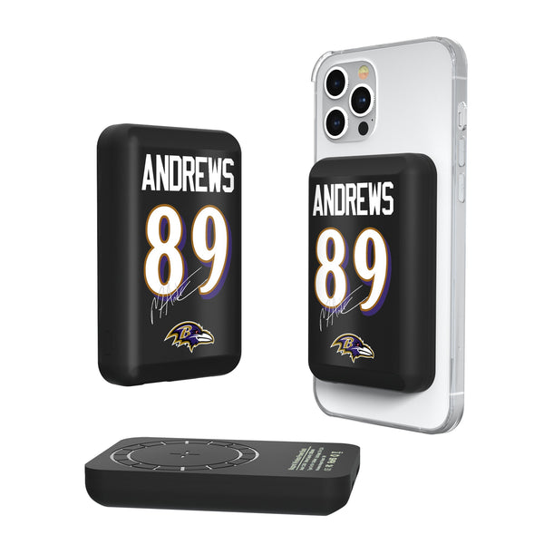 Mark Andrews Baltimore Ravens 89 Ready Wireless Mag Power Bank