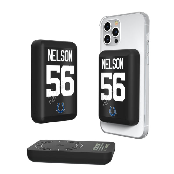 Quenton Nelson Indianapolis Colts 56 Ready Wireless Mag Power Bank