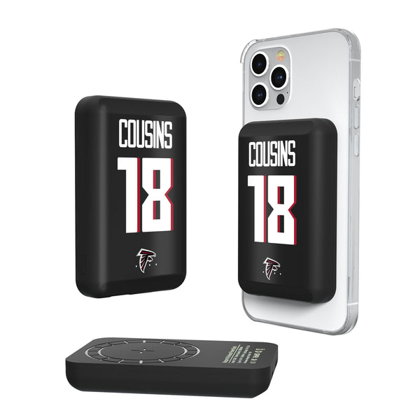 Kirk Cousins Atlanta Falcons 18 Ready Wireless Mag Power Bank