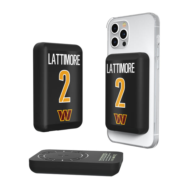 Marshon Lattimore Washington Commanders 2 Game Tactic Wireless Mag Power Bank