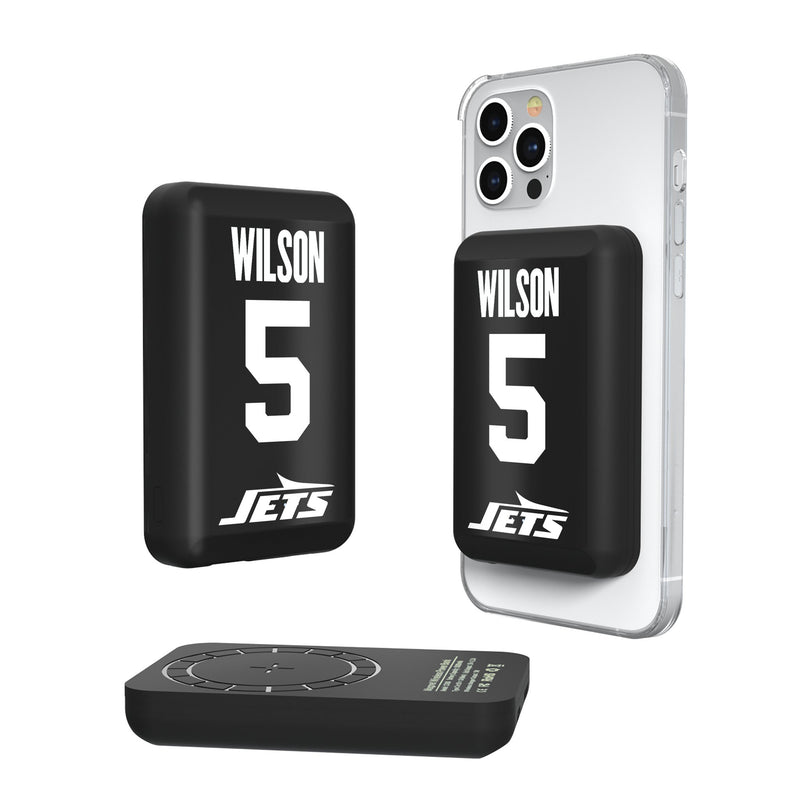 Garrett Wilson New York Jets 5 Ready Wireless Mag Power Bank