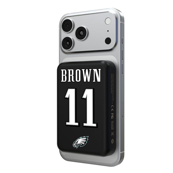 A.J. Brown Philadelphia Eagles 11 Game Tactic Wireless Mag Power Bank