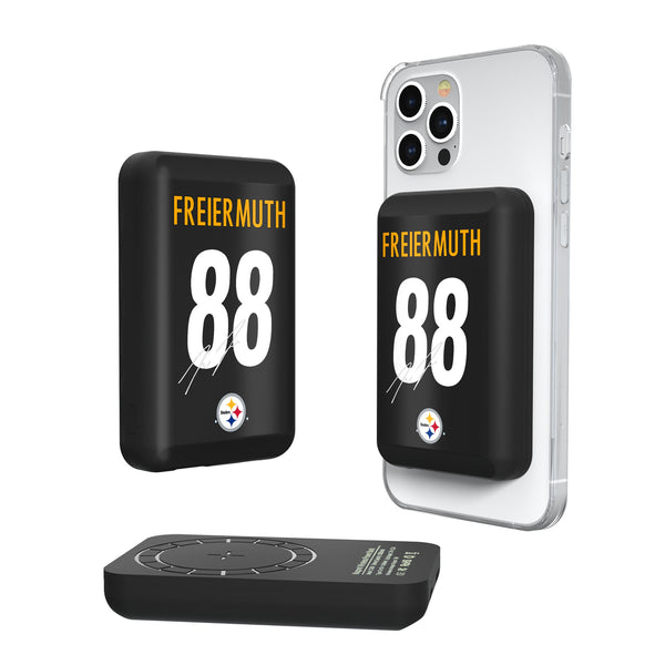 Pat Freiermuth Pittsburgh Steelers 88 Ready Wireless Mag Power Bank