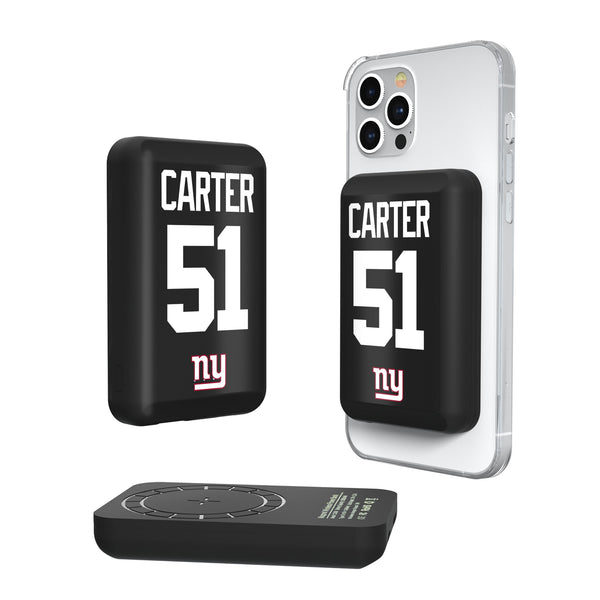 Abdul Carter New York Giants 51 Game Tactic Wireless Mag Power Bank