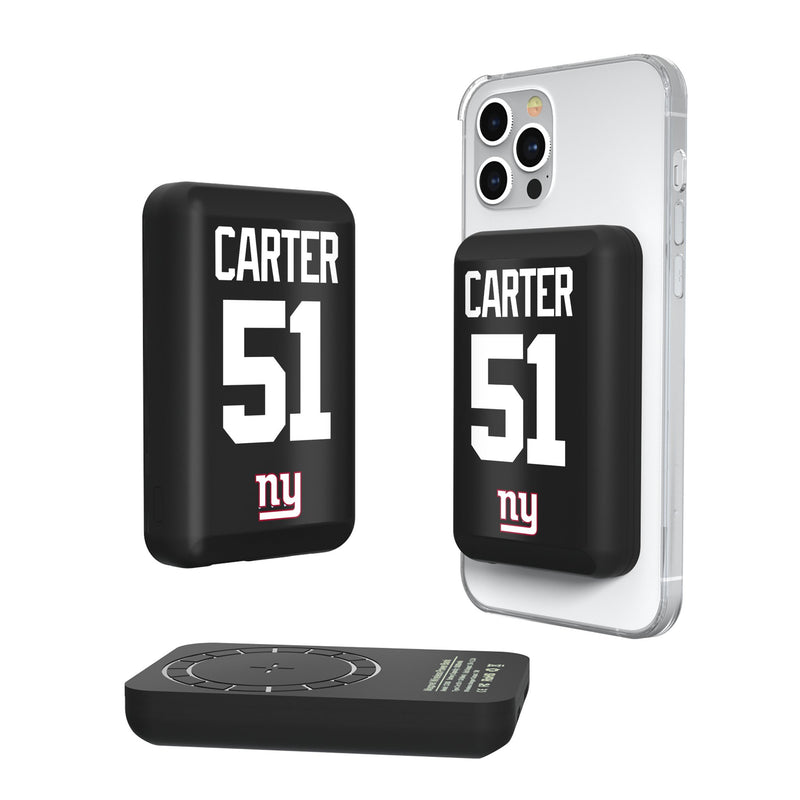 Abdul Carter New York Giants 51 Game Tactic Wireless Mag Power Bank