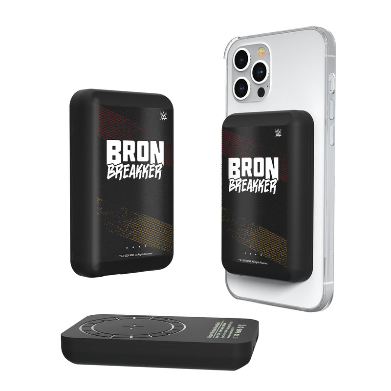 Bron Breakker Steel Wireless Mag Power Bank