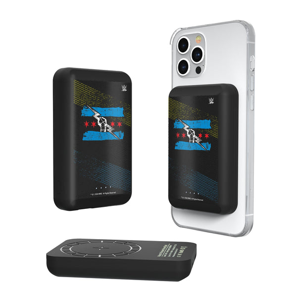 CM Punk Steel Wireless Mag Power Bank