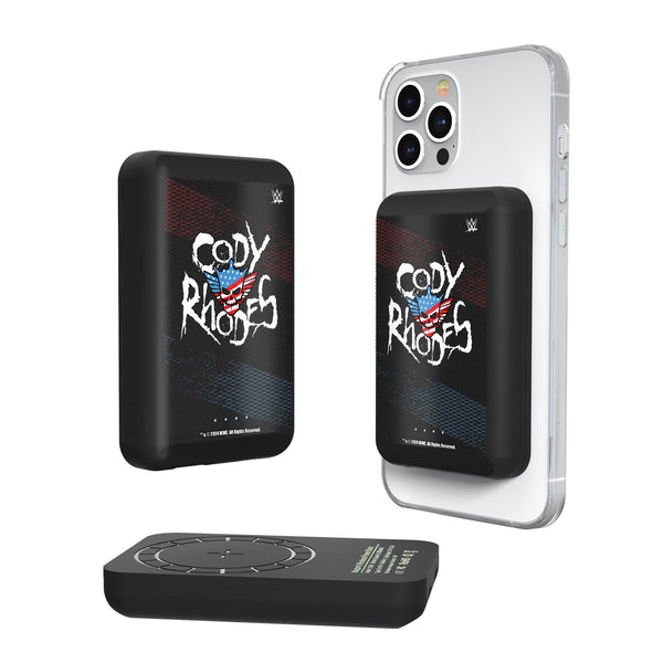 Cody Rhodes Steel Wireless Mag Power Bank