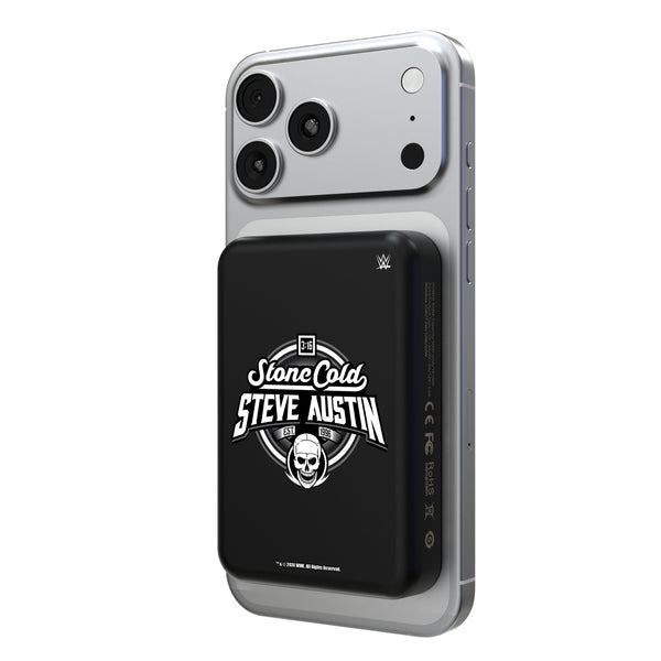 Stone Cold Steve Austin Clean Wireless Mag Power Bank