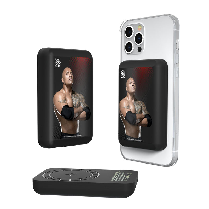 The Rock Superstar Wireless Mag Power Bank