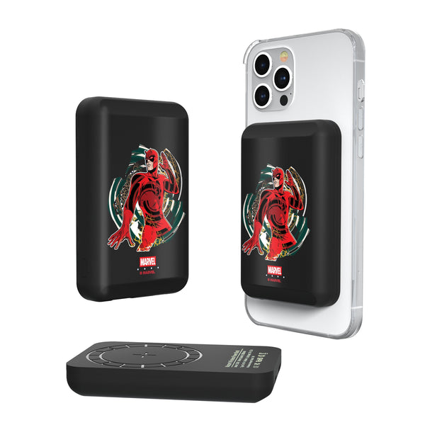 Marvel Daredevil Badge Wireless Mag Power Bank