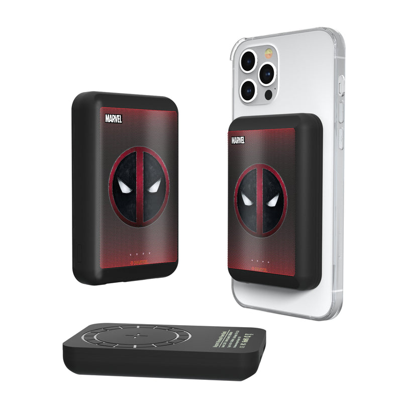 Marvel Deadpool Grid Wireless Mag Power Bank