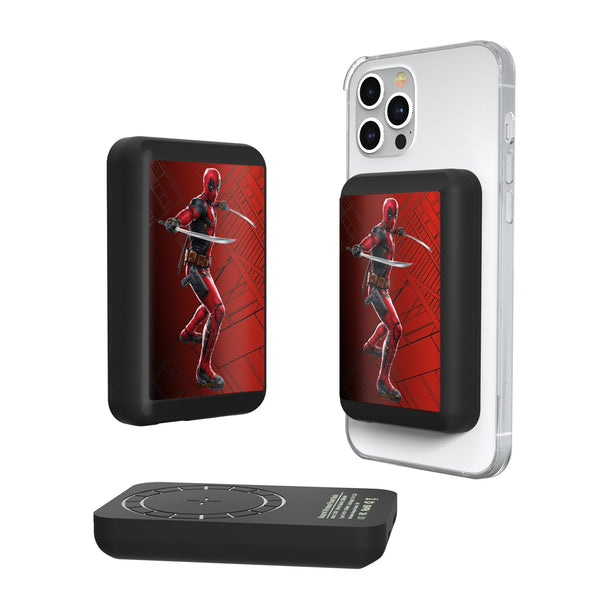 Marvel Deadpool MechLine Wireless Mag Power Bank