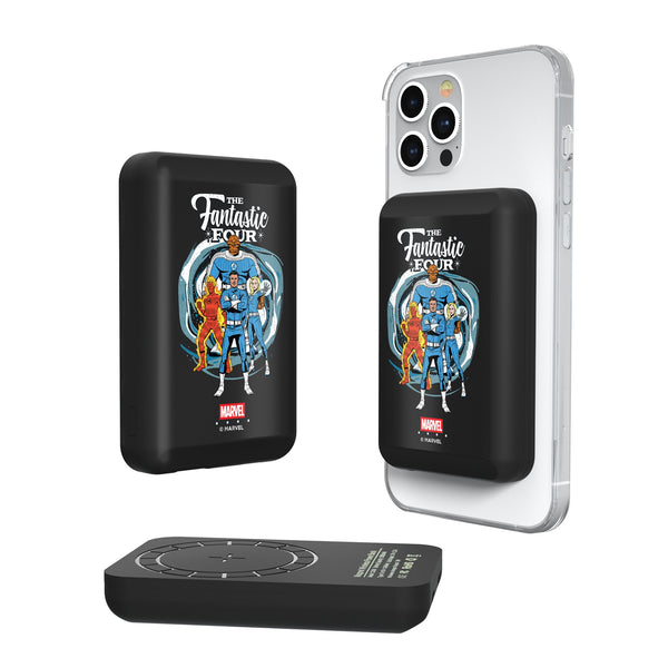 Marvel Fantastic Four Badge Wireless Mag Power Bank