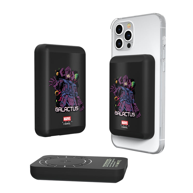 Marvel Galactus Badge Wireless Mag Power Bank
