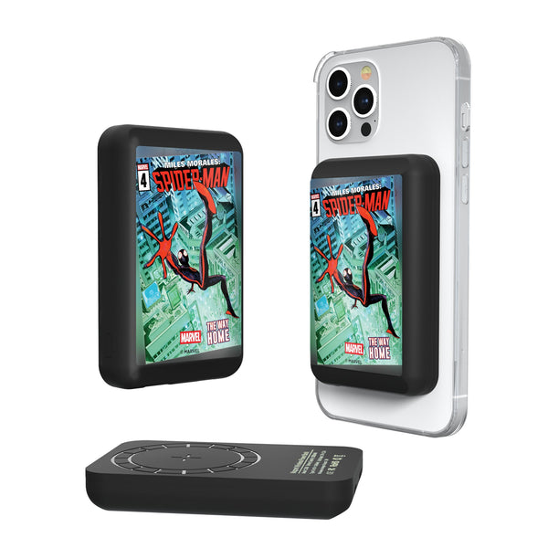 Marvel Miles Morales Classic Cover Wireless Mag Power Bank