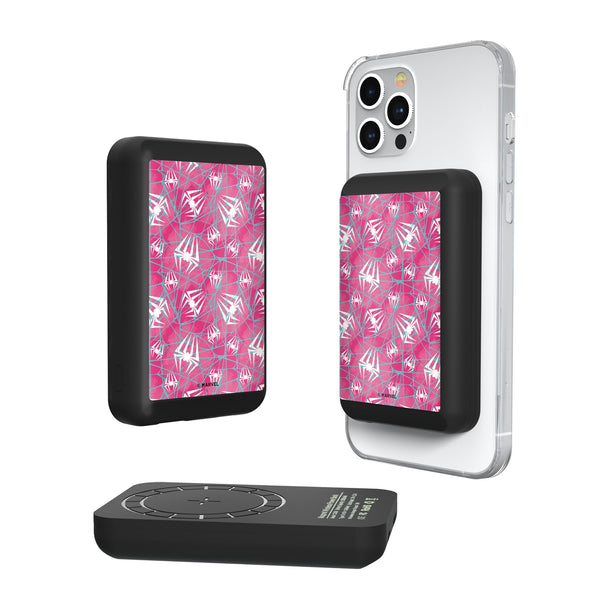 Marvel Spider-Gwen Pattern Wireless Mag Power Bank