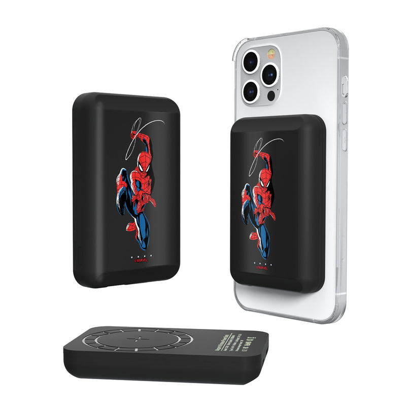 Marvel Spider-Man Badge Wireless Mag Power Bank