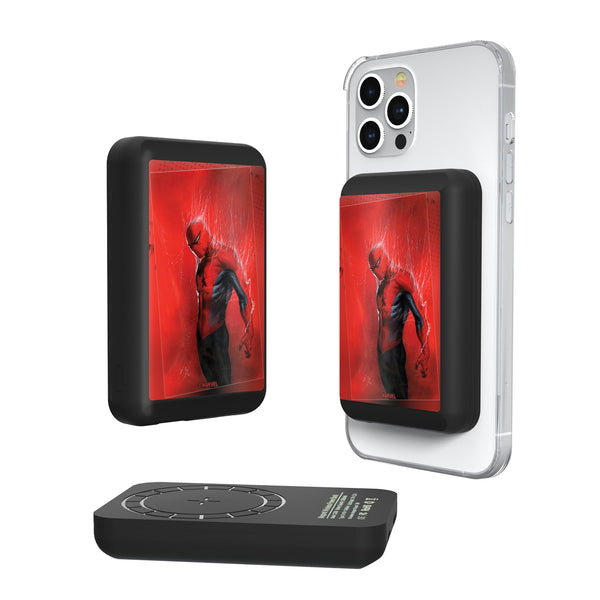 Marvel Spider-Man Cover Art Wireless Mag Power Bank