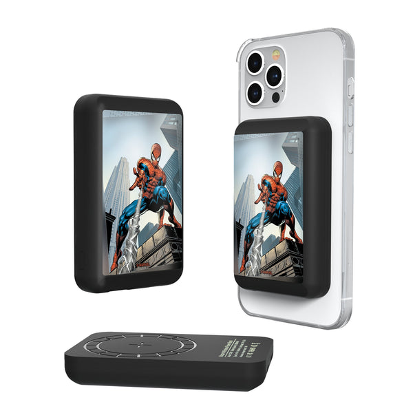 Marvel Spider-Man Cover Art Wireless Mag Power Bank