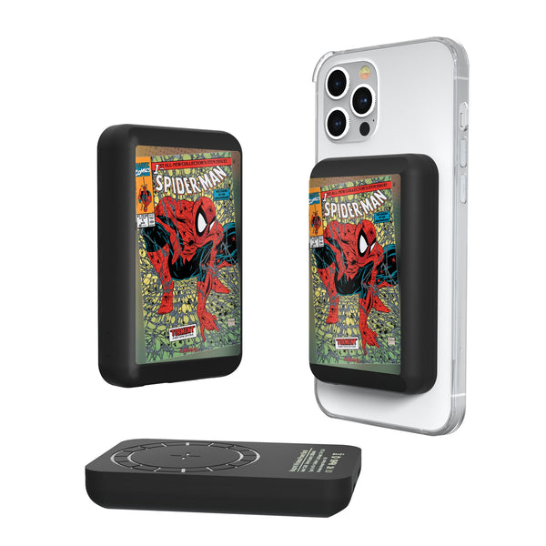 Marvel Spider-Man Classic Cover Wireless Mag Power Bank