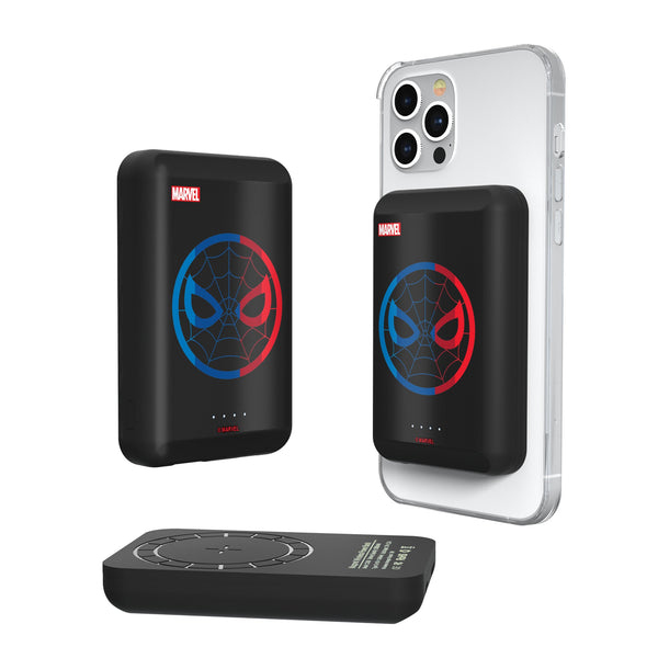 Marvel Spider-Man Sigil Wireless Mag Power Bank