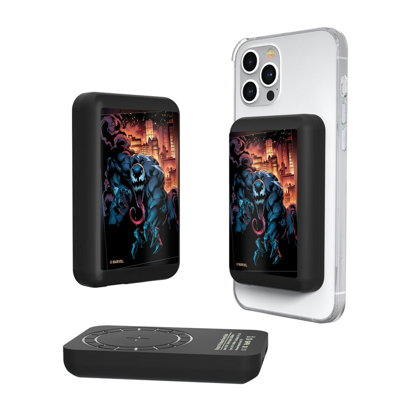 Marvel Venom Cover Art Wireless Mag Power Bank