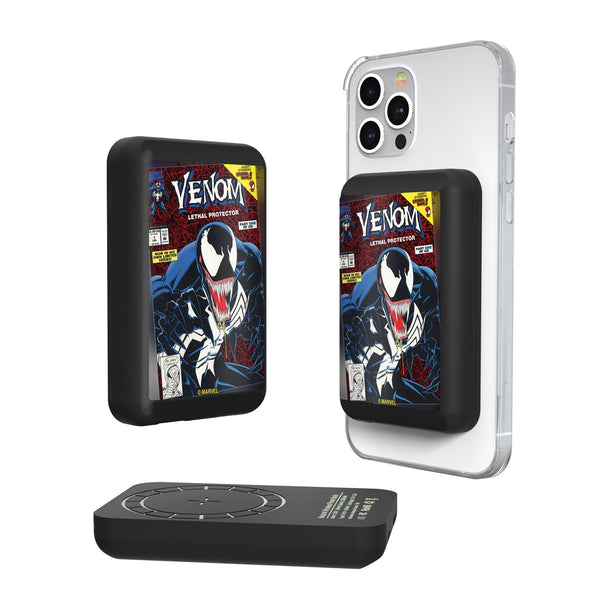 Marvel Venom Classic Cover Wireless Mag Power Bank