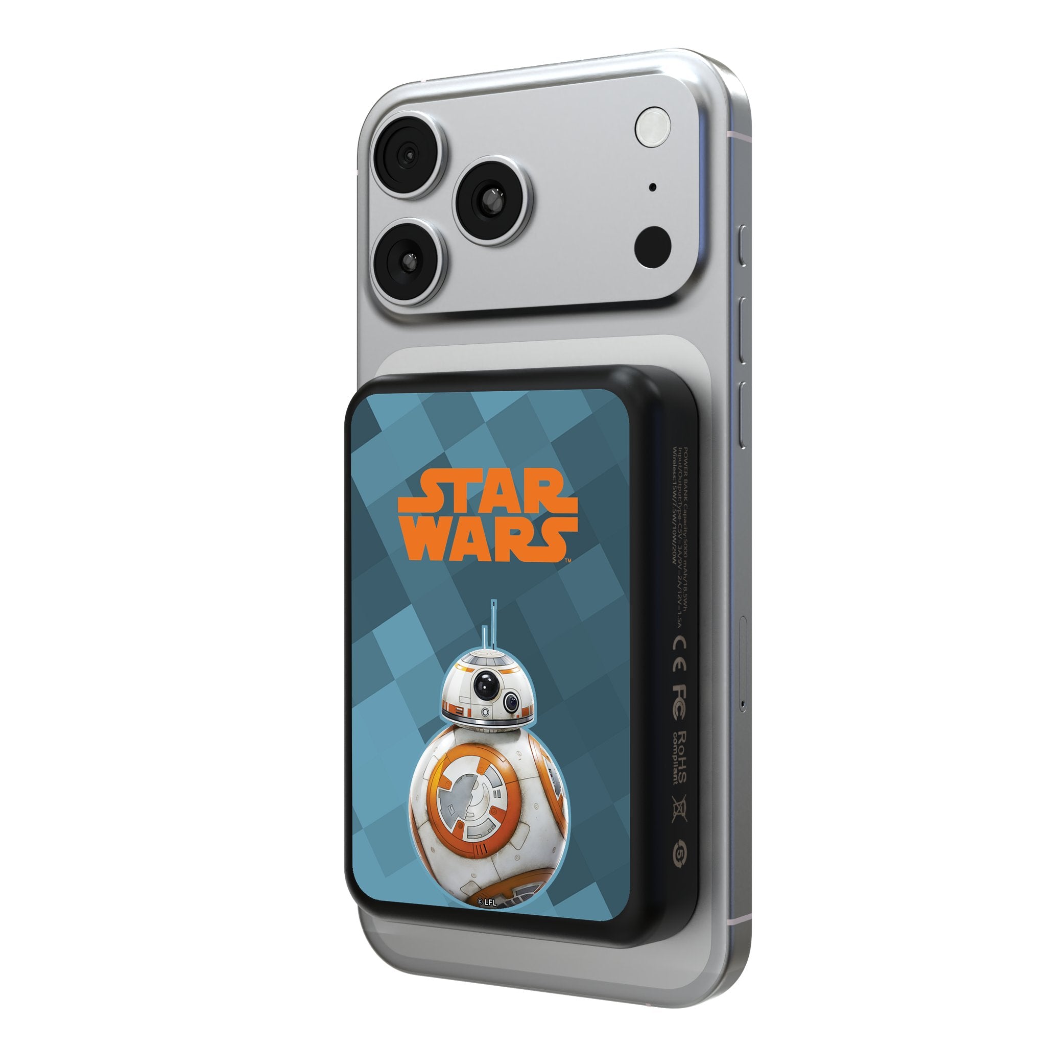Star Wars BB-8 Color Block Wireless Mag Power Bank