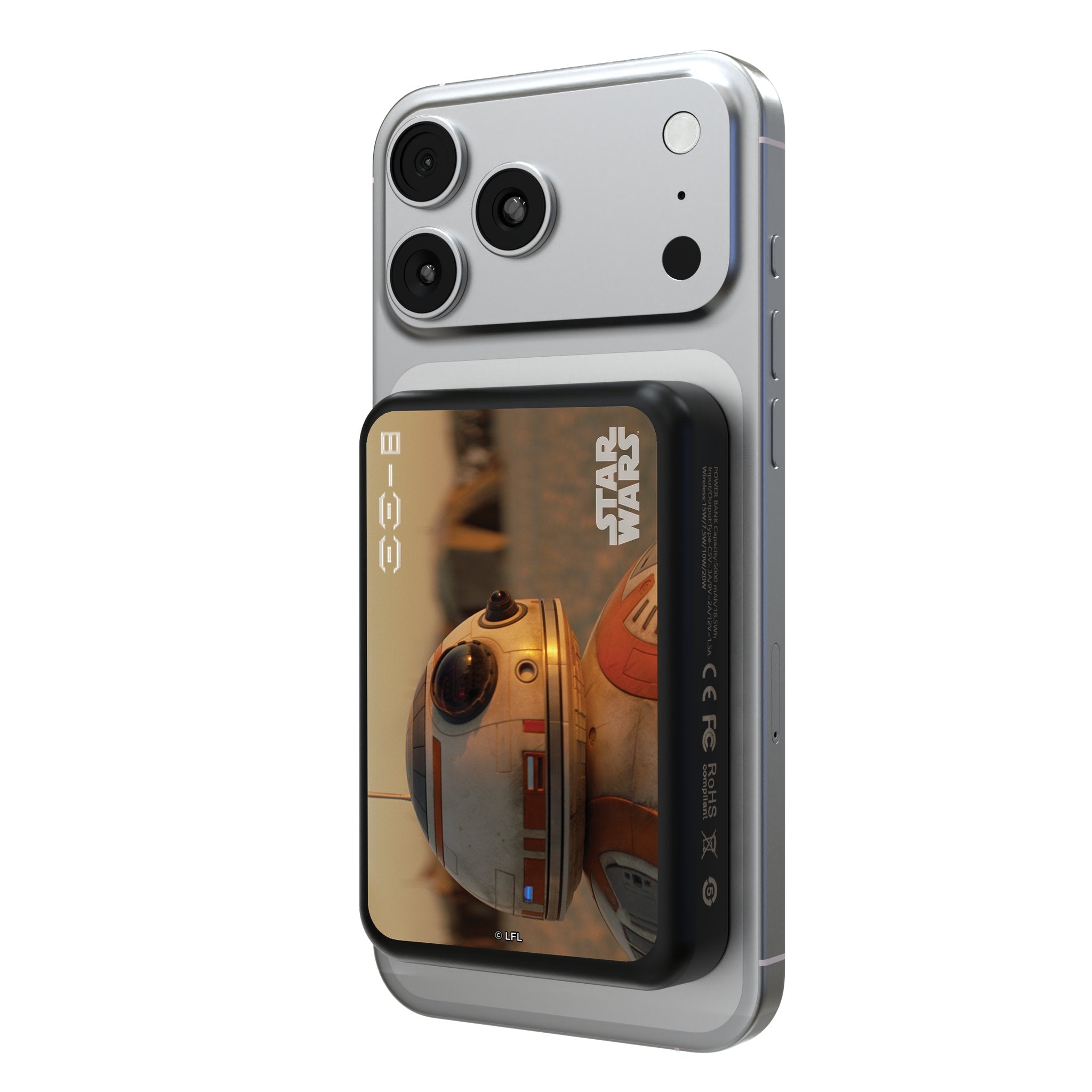 Star Wars BB-8 Cinematic Moments: Discovery Wireless Mag Power Bank