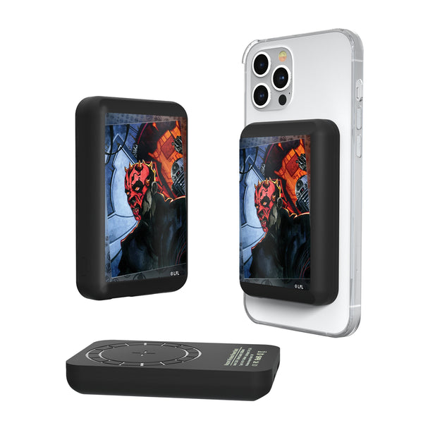 Star Wars Darth Maul Portrait Wireless Mag Power Bank