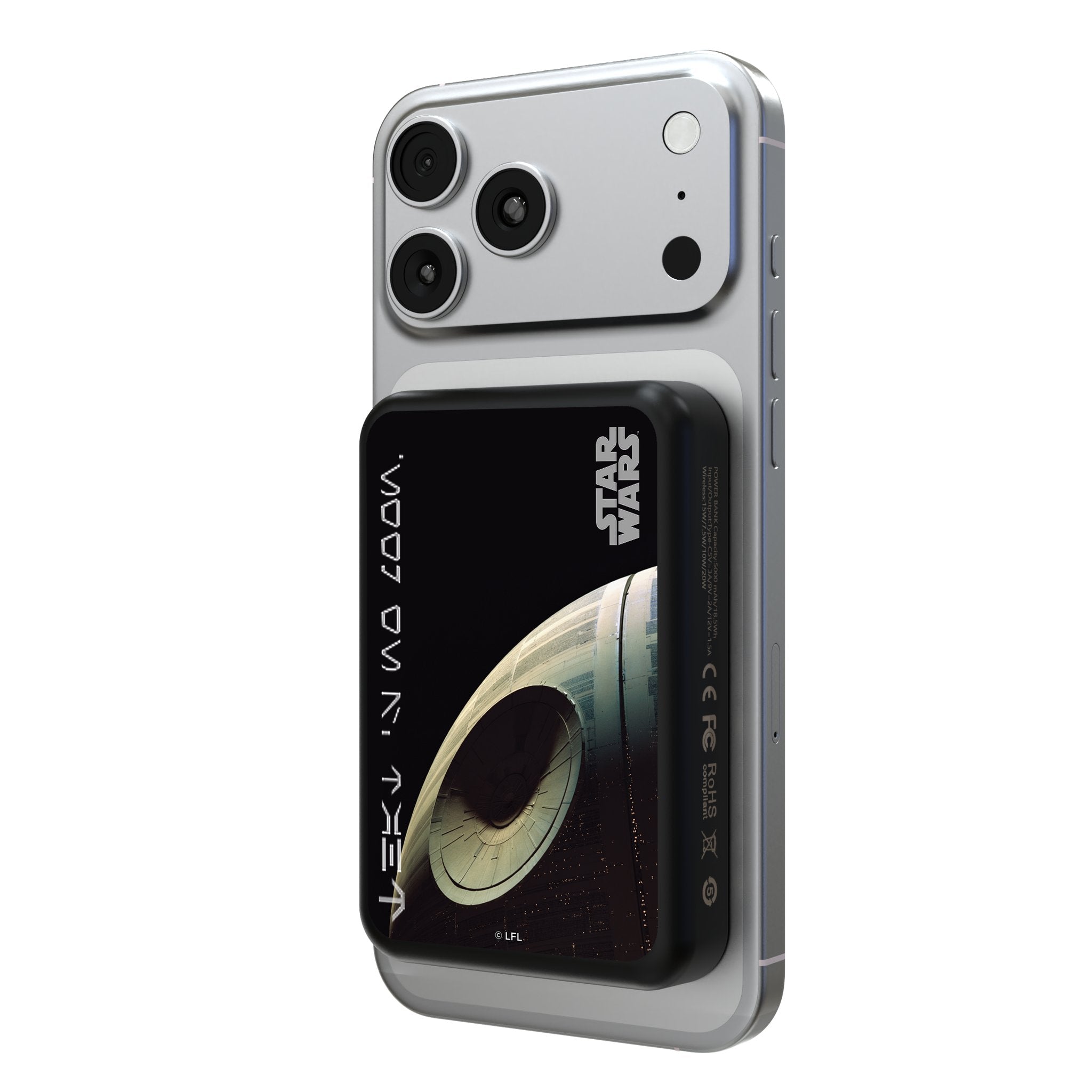 Star Wars Death Star Cinematic Moments: Discovery Wireless Mag Power Bank