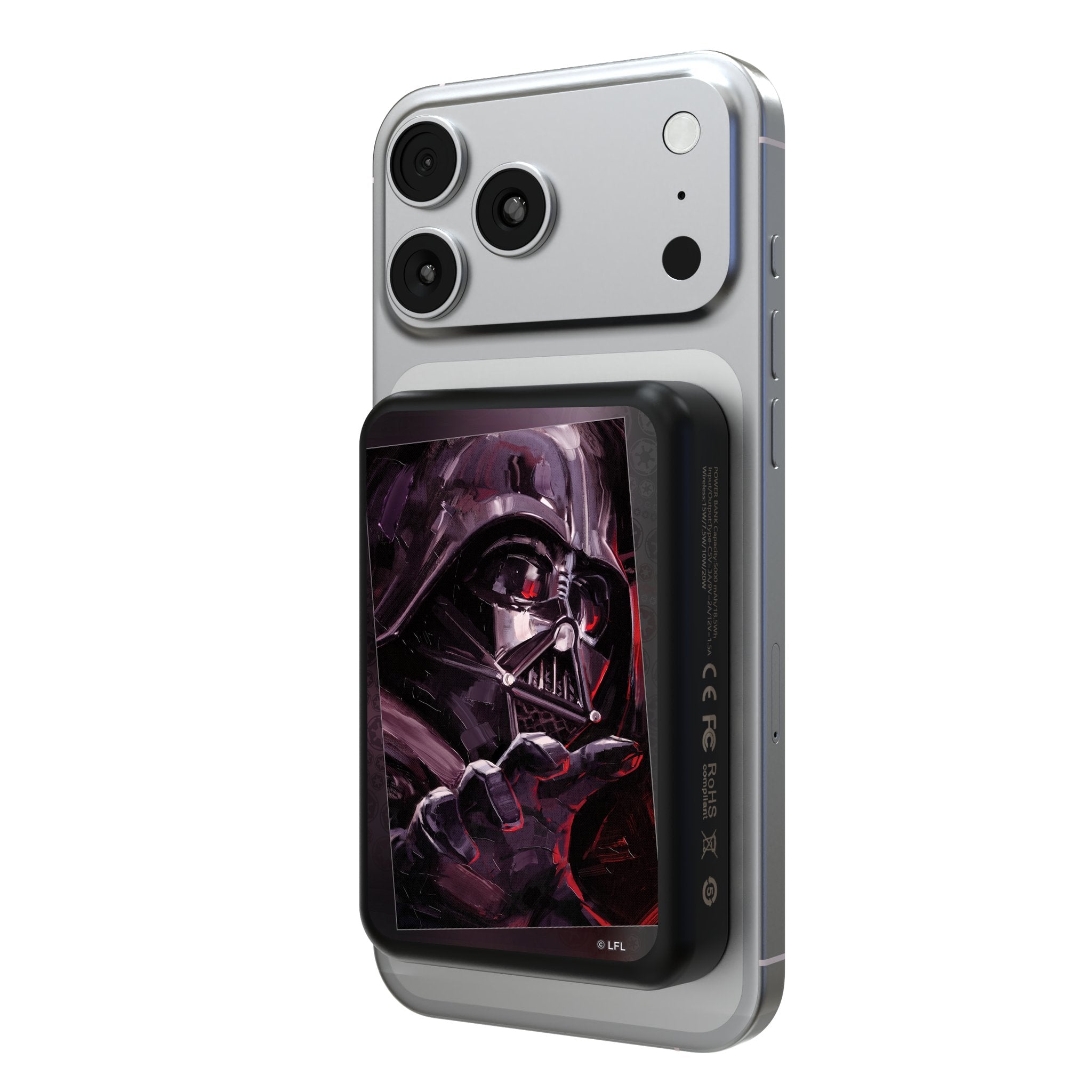 Star Wars Darth Vader Portrait Wireless Mag Power Bank