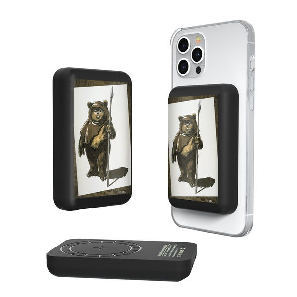 Star Wars Ewok Portrait Wireless Mag Power Bank