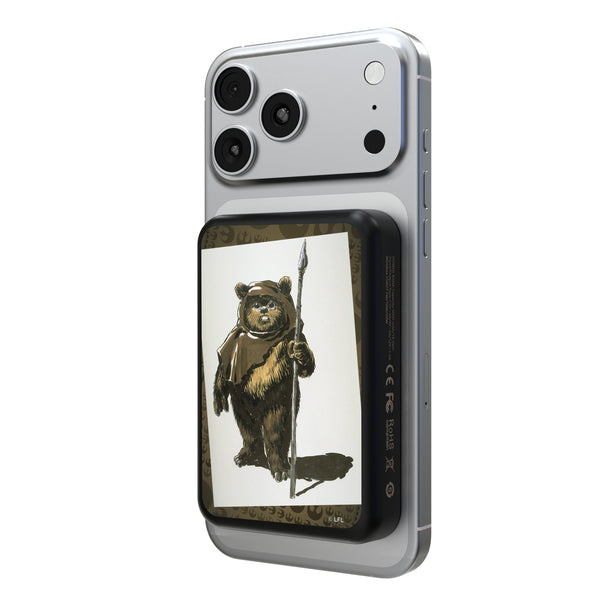 Star Wars Ewok Portrait Wireless Mag Power Bank