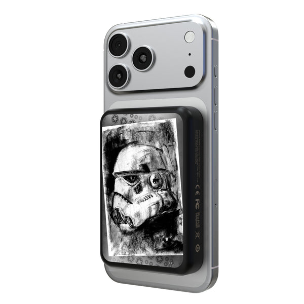 Star Wars Stormtrooper Portrait Wireless Mag Power Bank