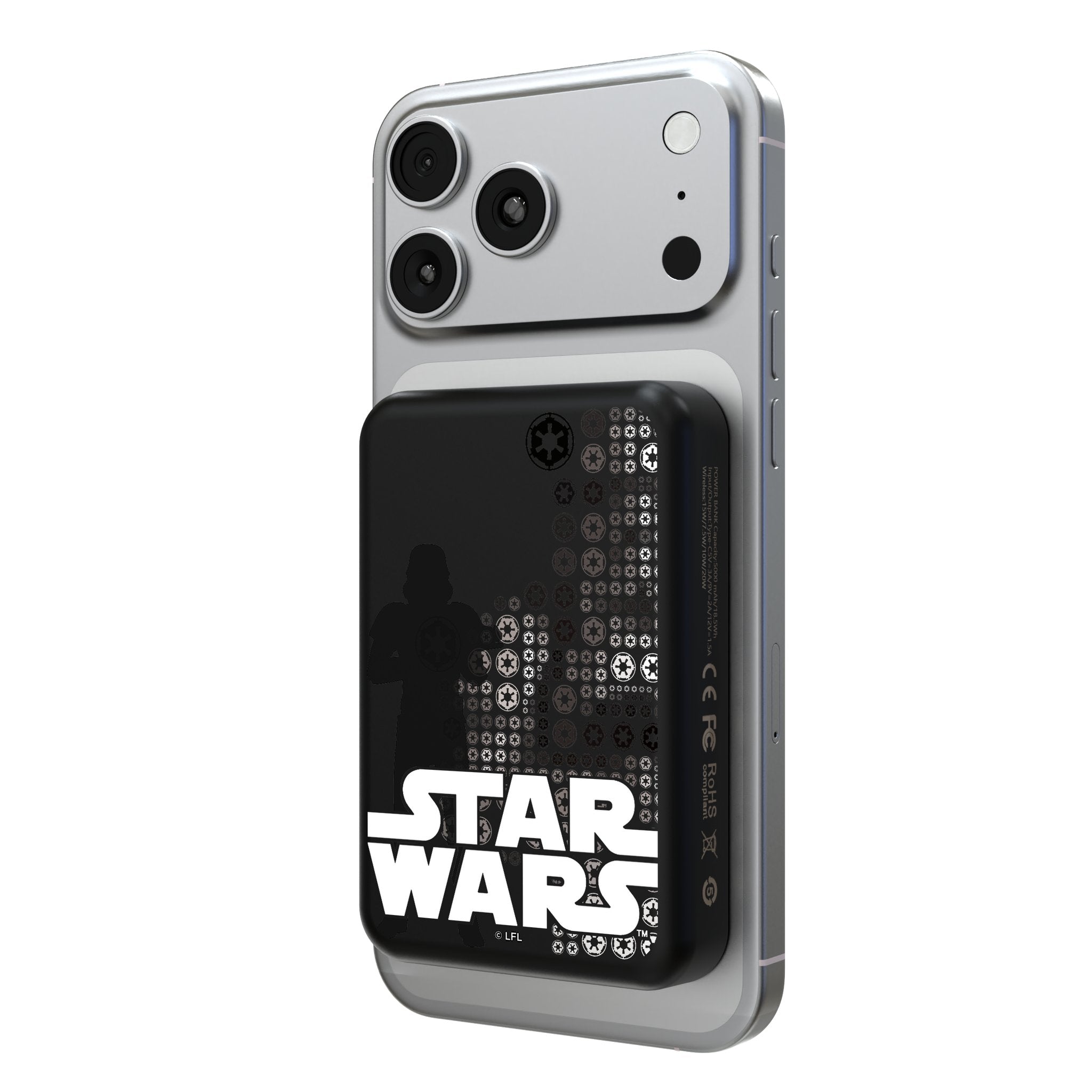 Star Wars Stormtrooper Quadratic Wireless Mag Power Bank