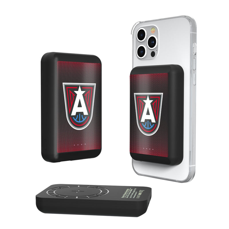 Atlanta Dream Linen Wireless Mag Power Bank