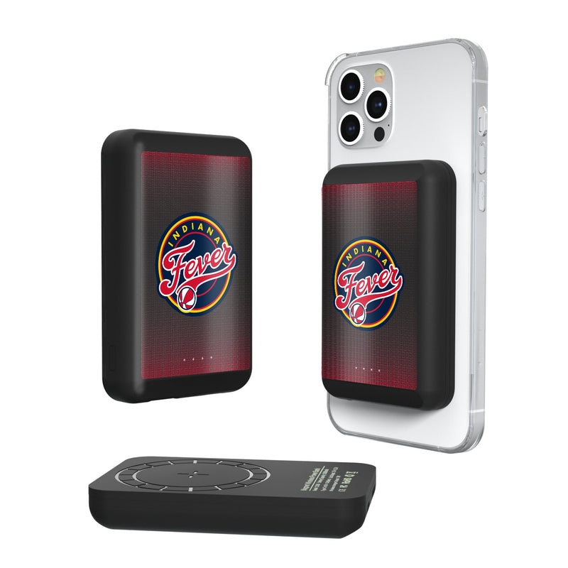 Indiana Fever Linen Wireless Mag Power Bank