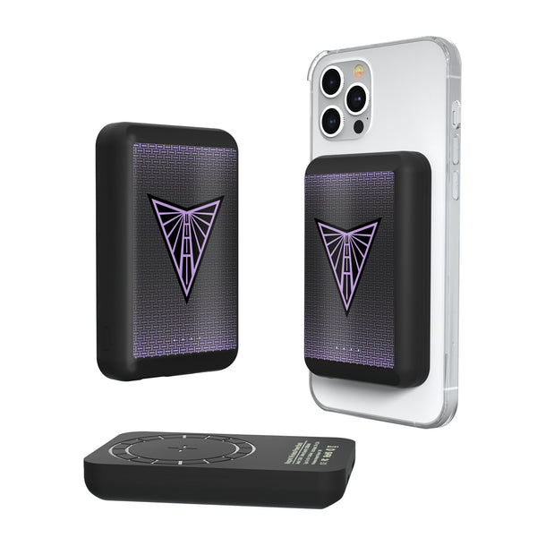 Golden State Valkyries Linen Wireless Mag Power Bank