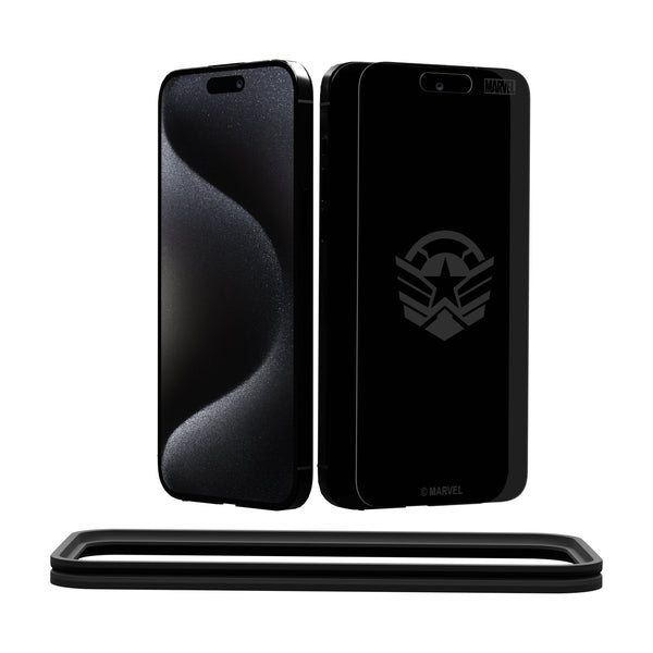Marvel Avengers Sam Wilson Captain America Sigil iPhone Privacy Screen Protector for Apple iPhone
