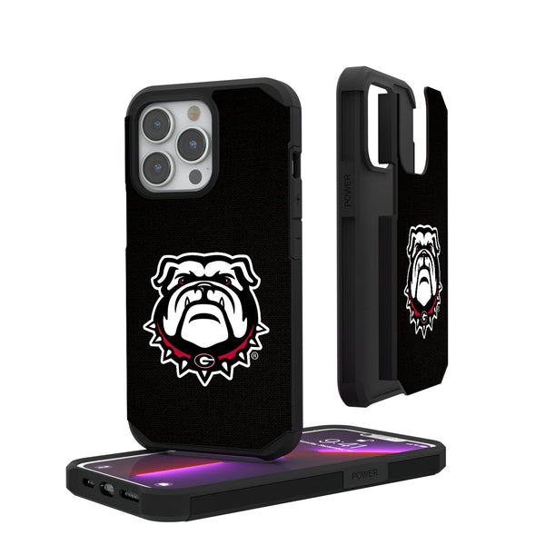 University of Georgia Bulldogs Uga Solid iPhone Rugged Phone Case for Apple iPhone