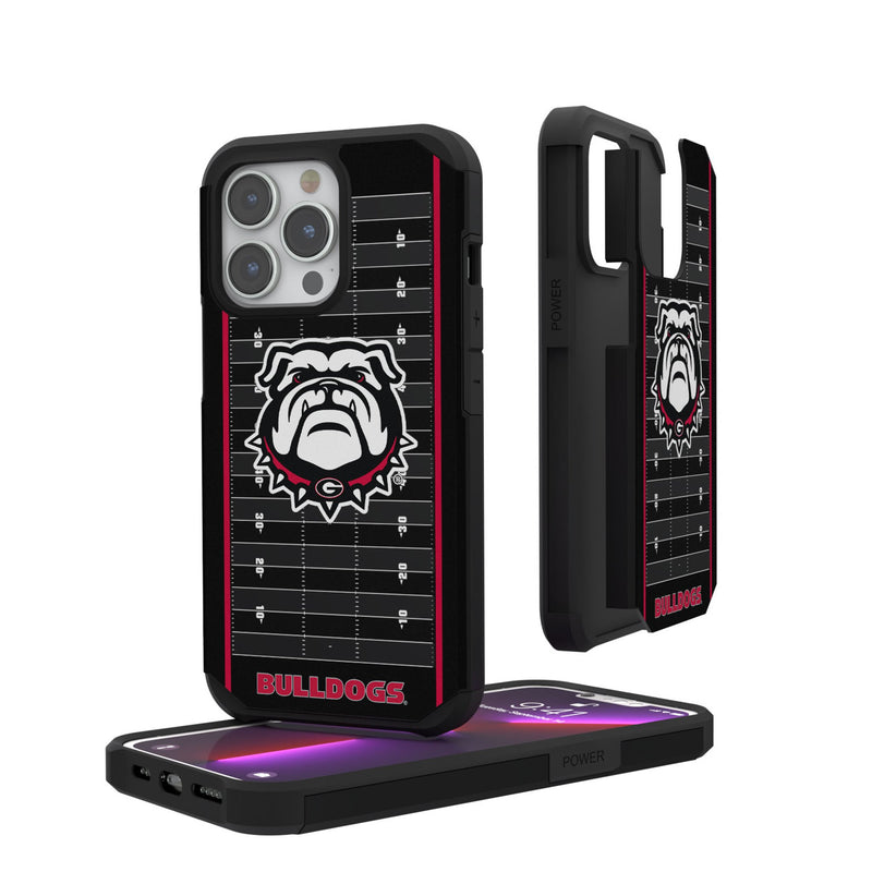 University of Georgia Bulldogs Uga Field iPhone Rugged Phone Case