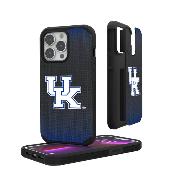 University of Kentucky Wildcats Linen iPhone Rugged Phone Case